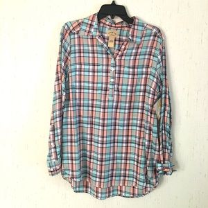 Plaid Long-sleeve Shirt